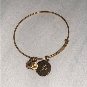 Alex and Ani P bracelet
